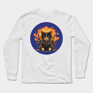 Ninja Kitten Long Sleeve T-Shirt